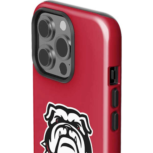 University of Georgia Bulldogs Logo iPhone 15 Pro Impact Case